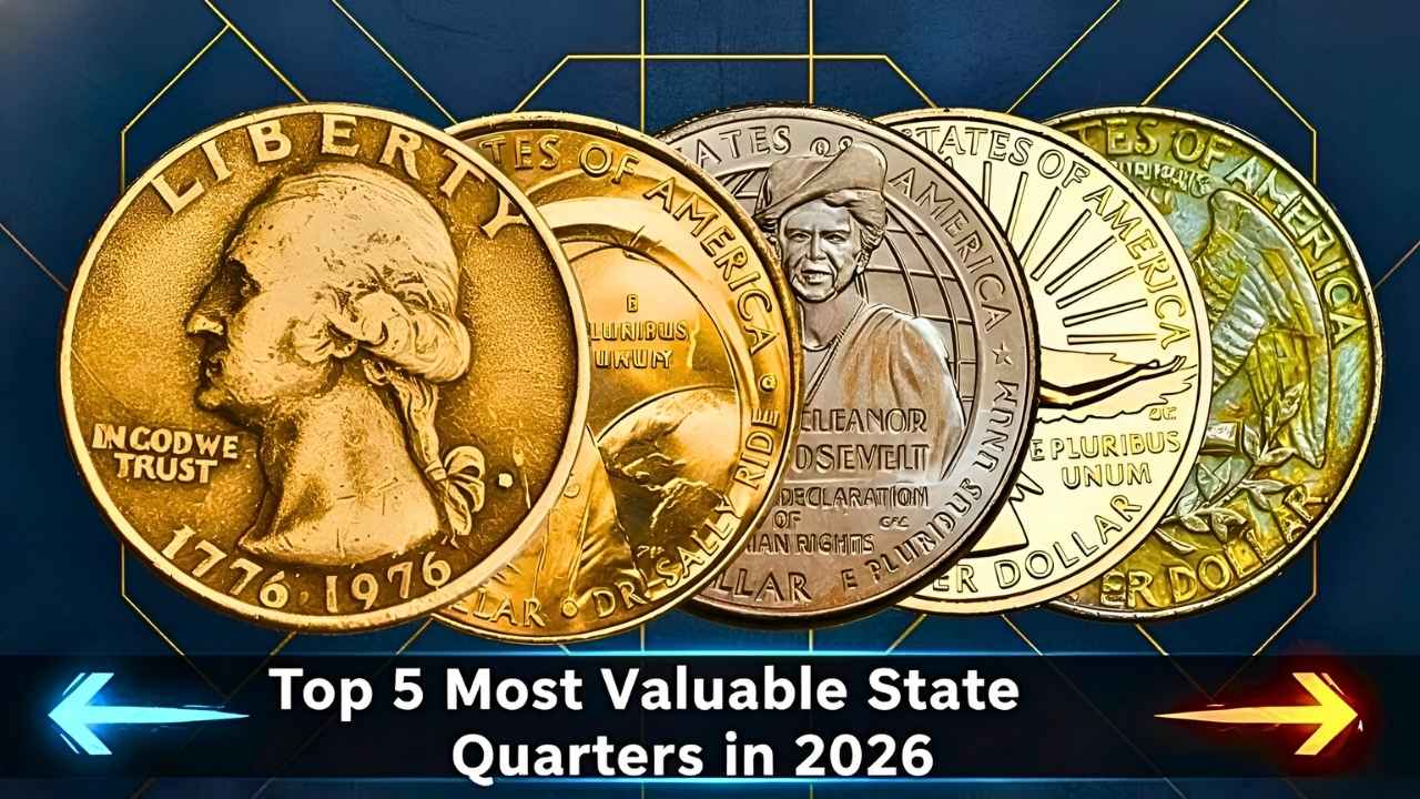 Top 5 Most Valuable State Quarters: Rare Errors and High-Value Finds