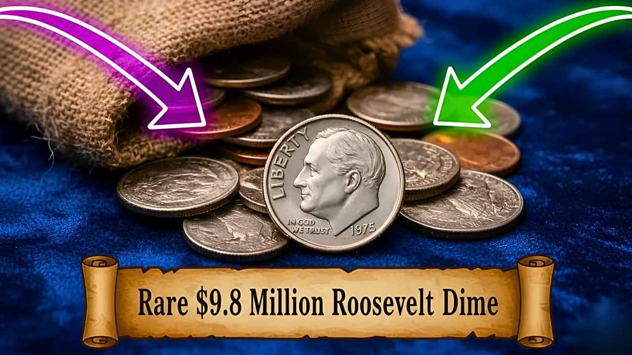 Rare $9.8 Million Roosevelt Dime Still Circulating Today