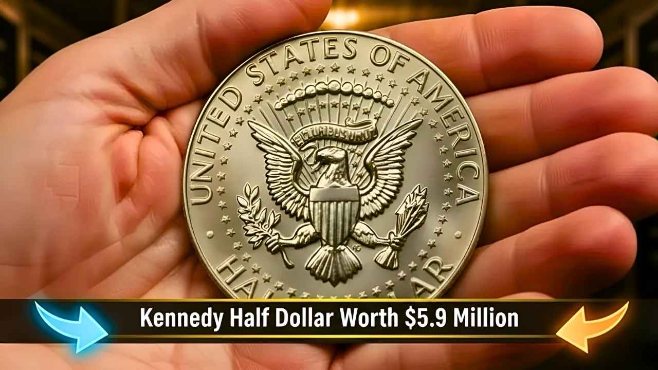 Rare Kennedy Half Dollar Worth $5.9 Million Still in Circulation