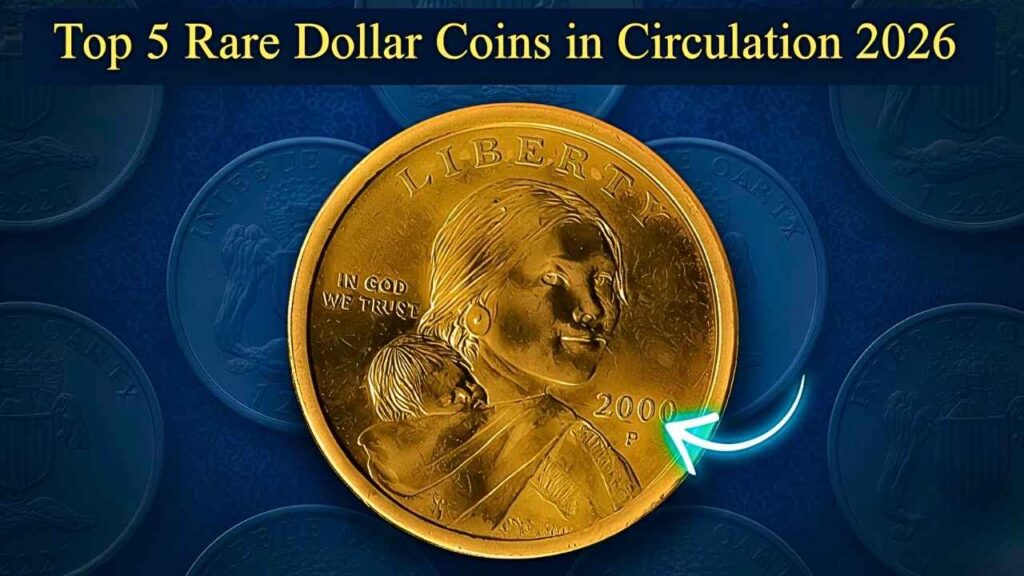 Top 5 Rare Dollar Coins in Circulation 2026 – Most Valuable U.S. Dollar Coins Worth Collecting