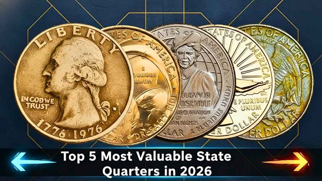 Top 5 Most Valuable State Quarters in 2026: Rare Errors and High-Value Finds
