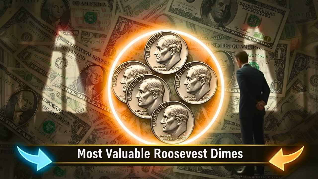 Most Valuable Roosevelt Dimes and Commemorative Quarters Worth Millions